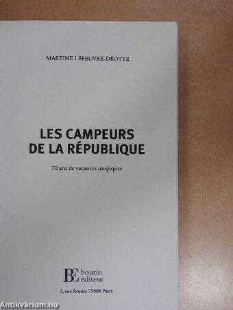 Les campeurs de la République