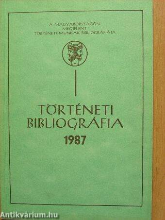 Történeti bibliográfia 1987