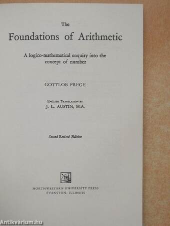 The Foundations of Arithmetic