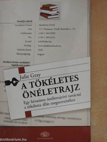 A tökéletes önéletrajz