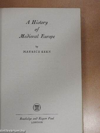 A History of Medieval Europe