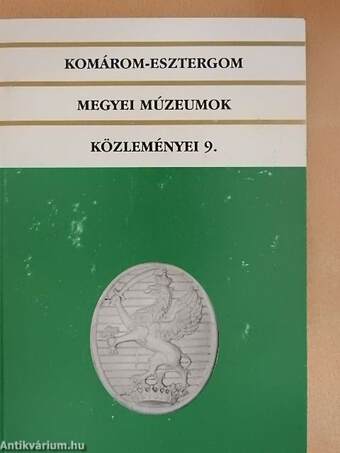 Komárom-Esztergom megyei múzeumok közleményei 9.