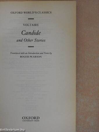 Candide and Other Stories