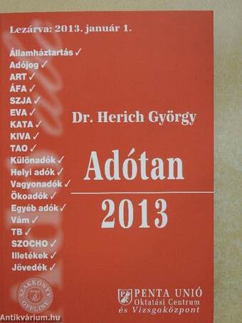 Adótan 2013