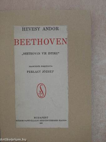 Beethoven intim élete