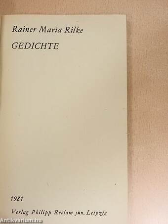 Gedichte