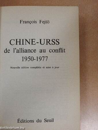 Chine-URSS