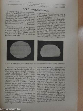 Természettudományi Közlöny 1931. szeptember 1-15.