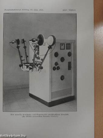 Természettudományi Közlöny 1936. július 1-15.