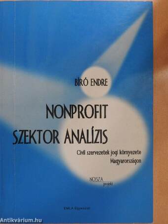 Nonprofit szektor analízis