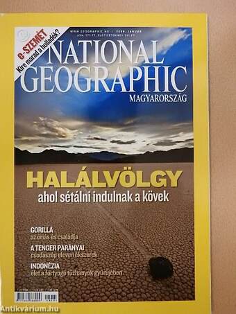 National Geographic Magyarország 2008. (nem teljes évfolyam)