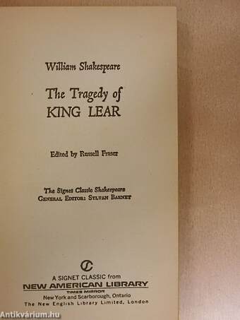 The Tragedy of King Lear