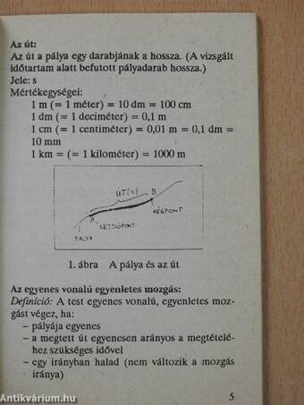 Fizika összefoglaló 1. (dedikált példány)