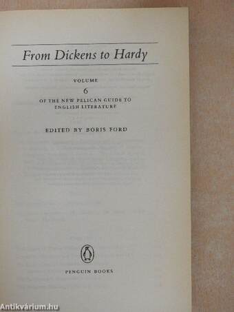 From Dickens to Hardy