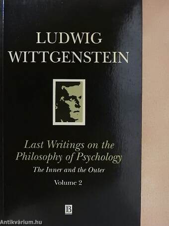 Last Writings on the Philosophy of Psychology 2/Letzte Schriften über die Philosophie der Psychologie 2