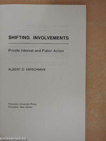 Shifting Involvements