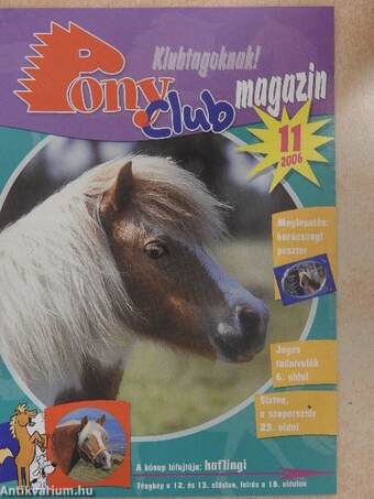 PonyClub Magazin 2006/11.