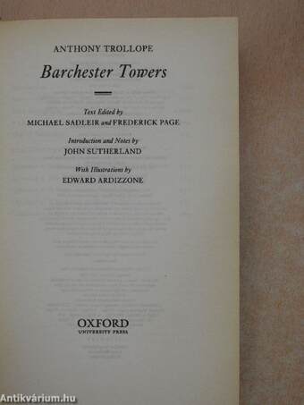 Barchester Towers