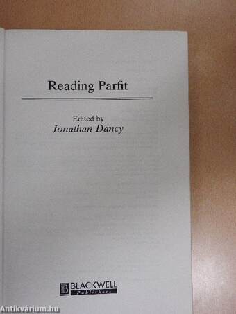 Reading Parfit