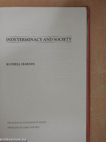 Indeterminacy and Society