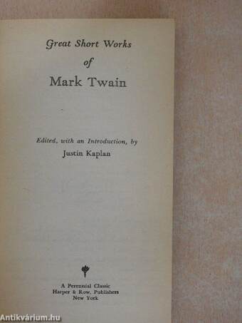 Great Short Works of Mark Twain