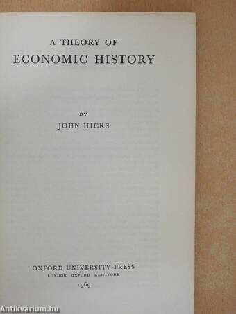 A Theory of Economic History