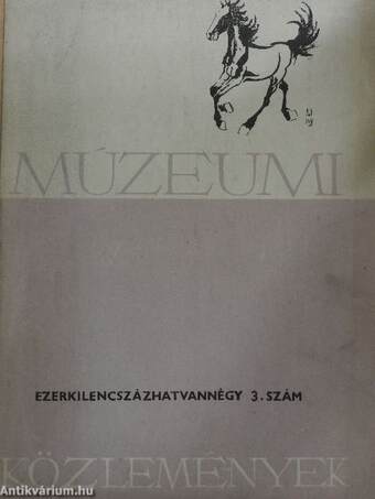 Múzeumi közlemények 1964/3.