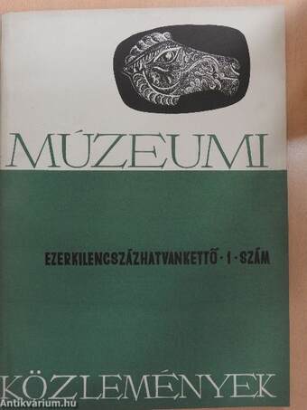 Múzeumi közlemények 1962/1.