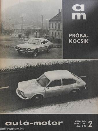 Autó-Motor 1971. január 21.