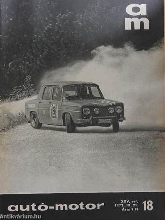 Autó-Motor 1972. szeptember 21.
