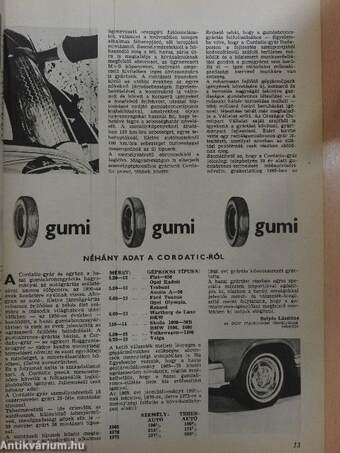 Autó-Motor 1970. augusztus 21.