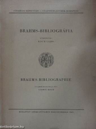 Brahms-bibliográfia