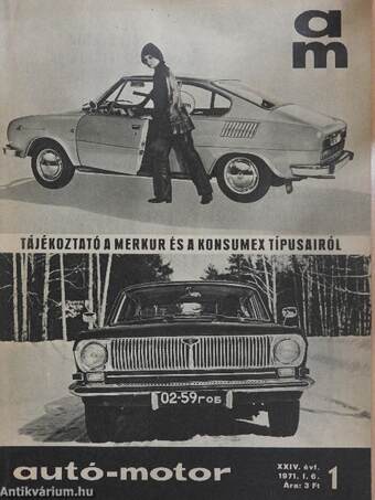 Autó-Motor 1971. január 6.