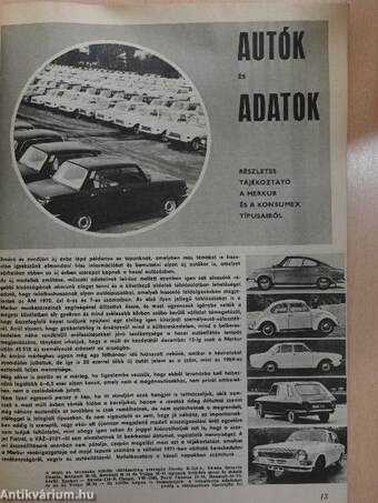 Autó-Motor 1971. január 6.