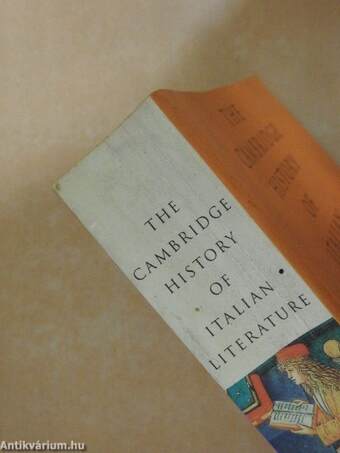 The Cambridge History of Italian Literature