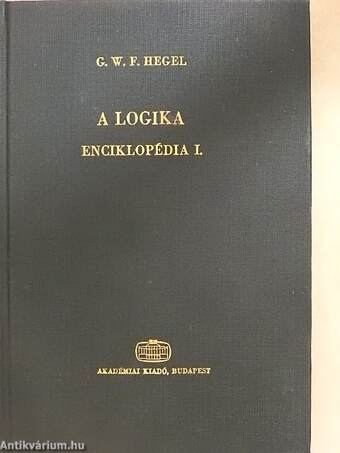 A filozófiai tudományok enciklopédiájának alapvonalai I.