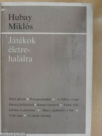 Játékok életre-halálra