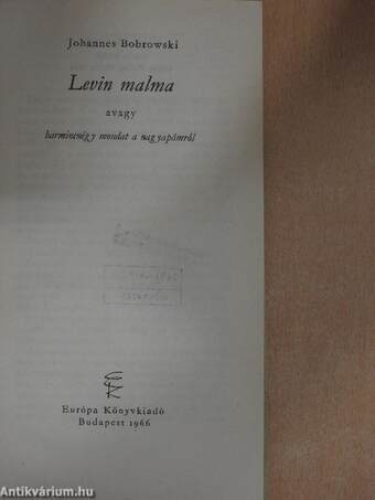 Levin malma