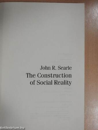 The Construction of Social Reality