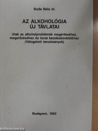 Az alkohológia új távlatai