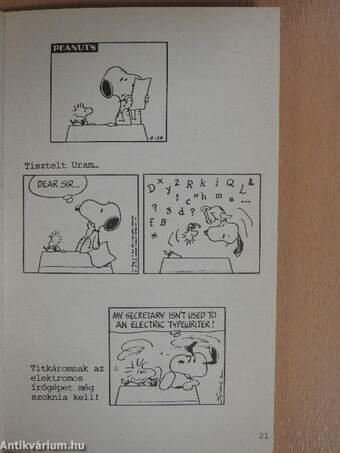 Snoopy világhírű író lesz!