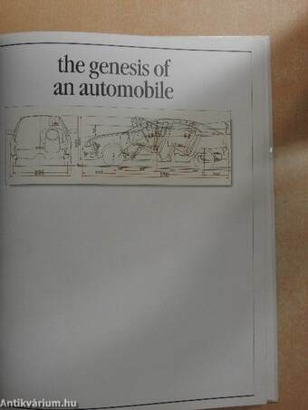 The genesis of an automobile