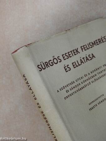 Sürgős esetek felismerése és ellátása