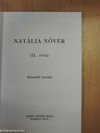 Natália nővér III.