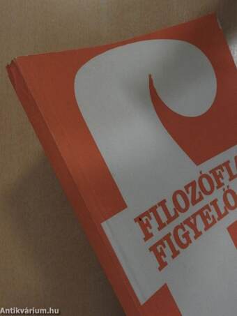 Filozófiai Figyelő 1982/3-4