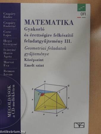 Matematika - Gyakorló és érettségire felkészítő feladatgyűjtemény III. - CD-vel