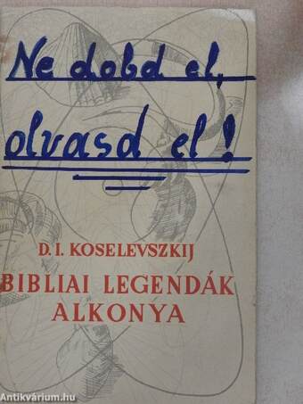 Bibliai legendák alkonya