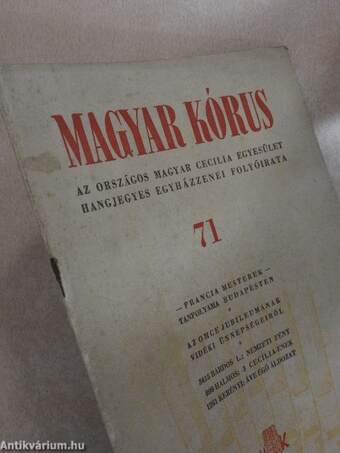 Magyar Kórus 1948. február