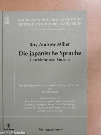 Die japanische Sprache 4.