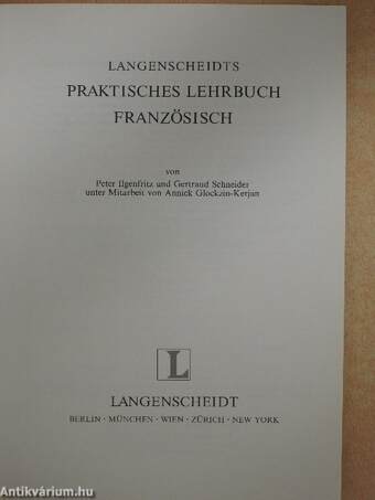 Langenscheidts Praktisches Lehrbuch Französisch